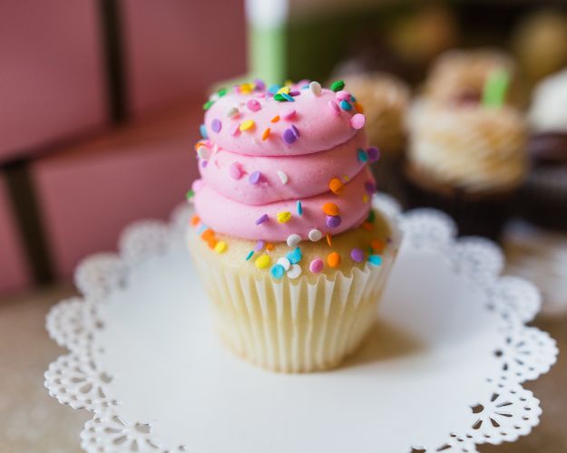 food photography cupcake